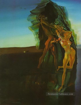 Salvador Dali Painting - William Tell and Gradiva Salvador Dali